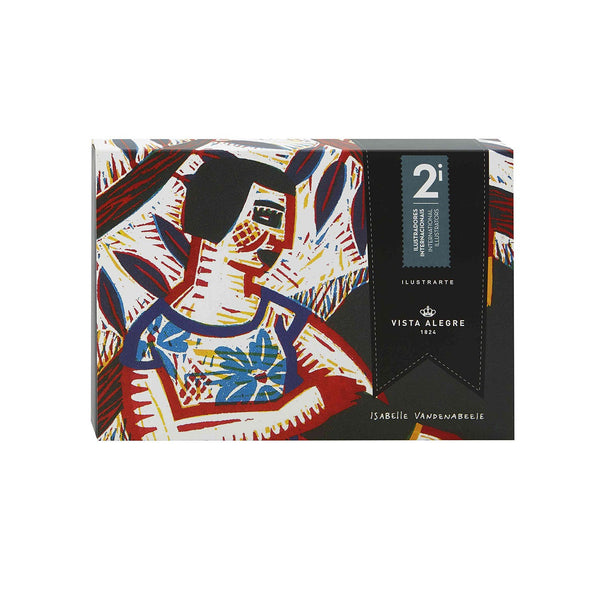 Load image into Gallery viewer, Vista Alegre 2I - Rectangular Plate By Isabelle Vandenabeele