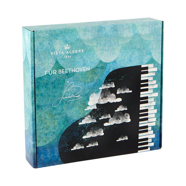 Load image into Gallery viewer, Vista Alegre Fur Beethoven - Square Catchall tray