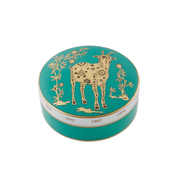 Load image into Gallery viewer, Vista Alegre Golden - Large Round Box Sheep