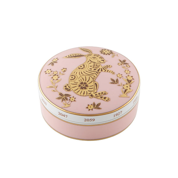 Load image into Gallery viewer, Vista Alegre Golden - Large Round Box Rabbit