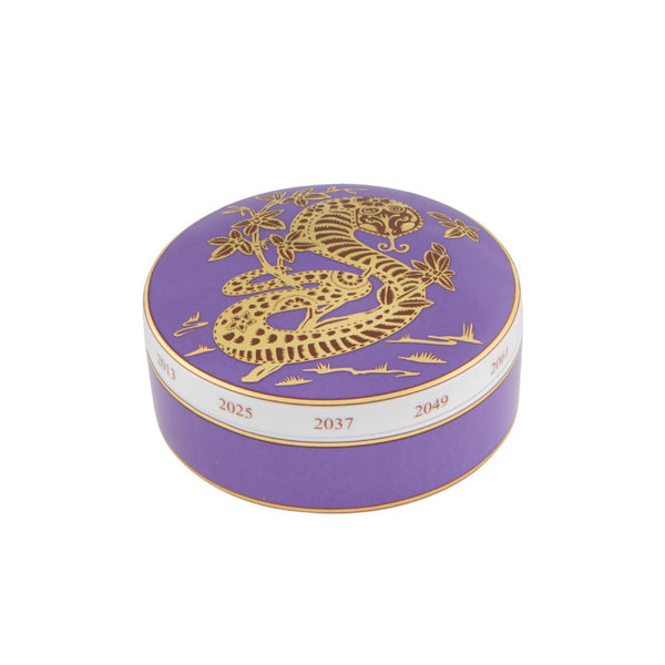 Load image into Gallery viewer, Vista Alegre Golden - Large Round Box Snake