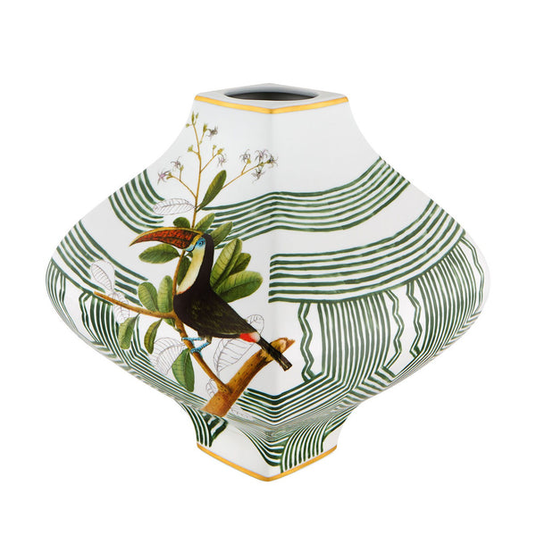 Load image into Gallery viewer, Vista Alegre Amazonia - Vase Tucano
