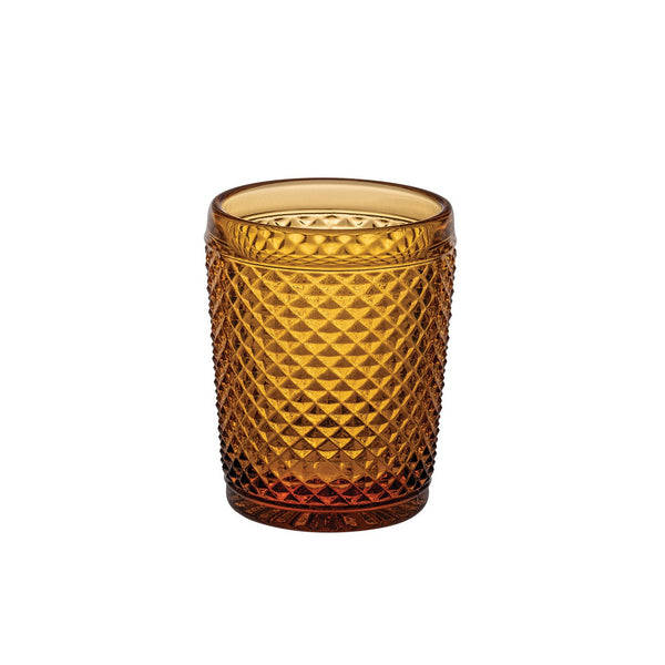 Load image into Gallery viewer, Vista Alegre Bicos - Set Of 4 Old Fashion Amber