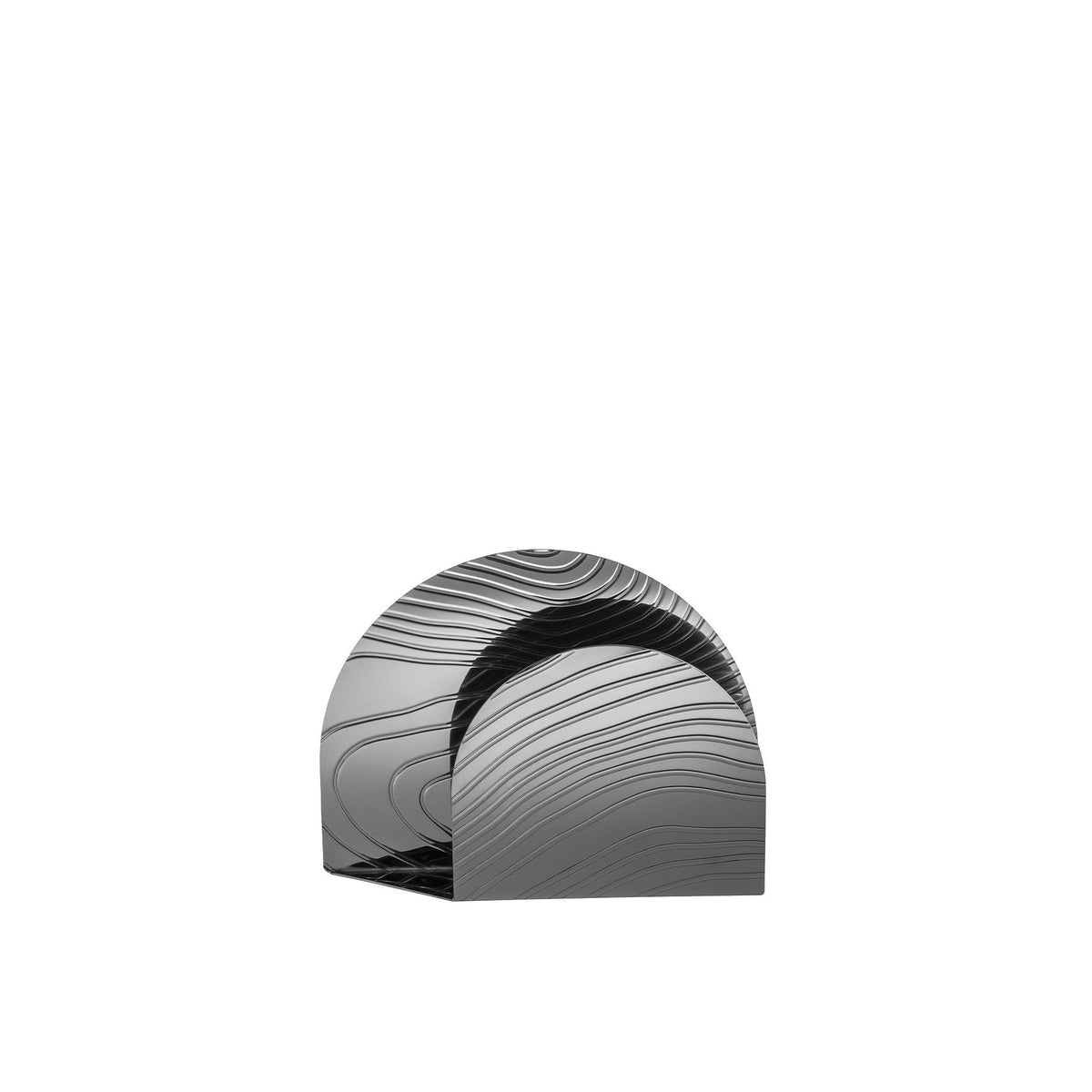 Alessi Veneer PU06 / 21 - Coupe de Cuisine Multifonctionnelle de Design, Acier Inoxydable 18/10 avec Décoration en Relief