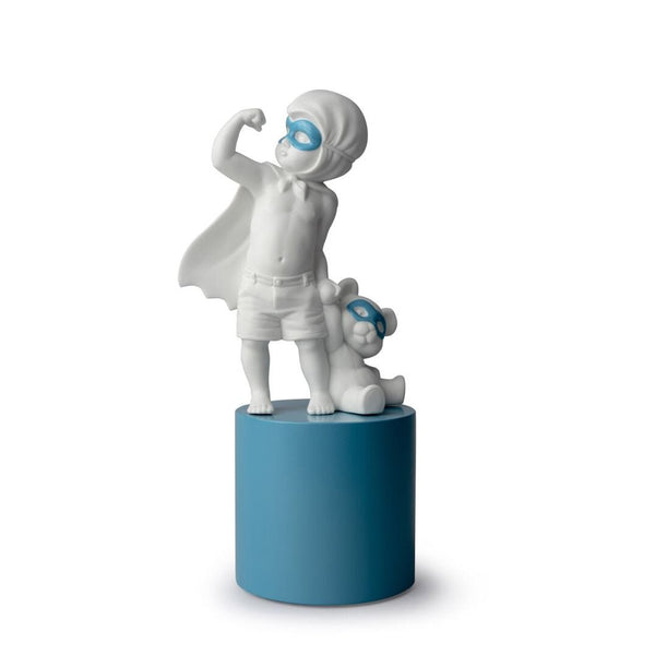 Load image into Gallery viewer, Lladro I have Super Powers Baby Boy Figurine
