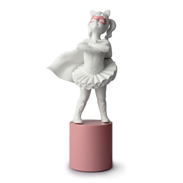 Load image into Gallery viewer, Lladro I'm a Superheroine Girl Figurine