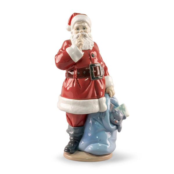 Load image into Gallery viewer, Lladro Santa is Here Figurine