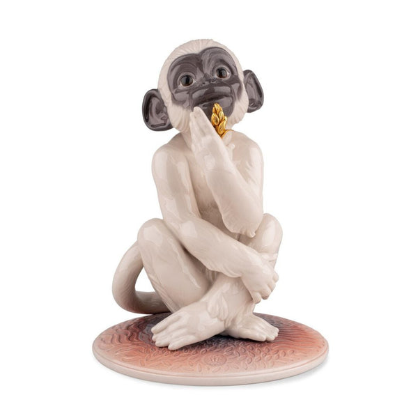 Load image into Gallery viewer, Lladro Little Monkey Figurine