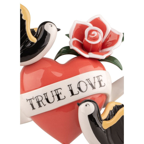 Load image into Gallery viewer, Lladro True Love Heart Figurine
