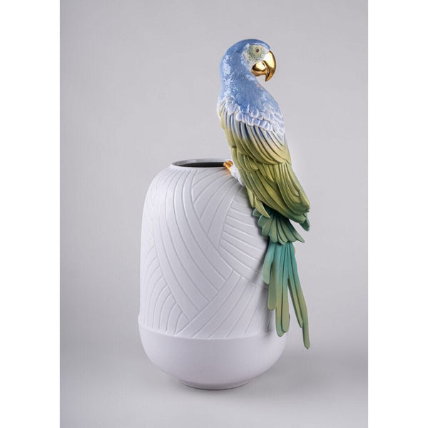 Load image into Gallery viewer, Lladro Macaw Bird Vase