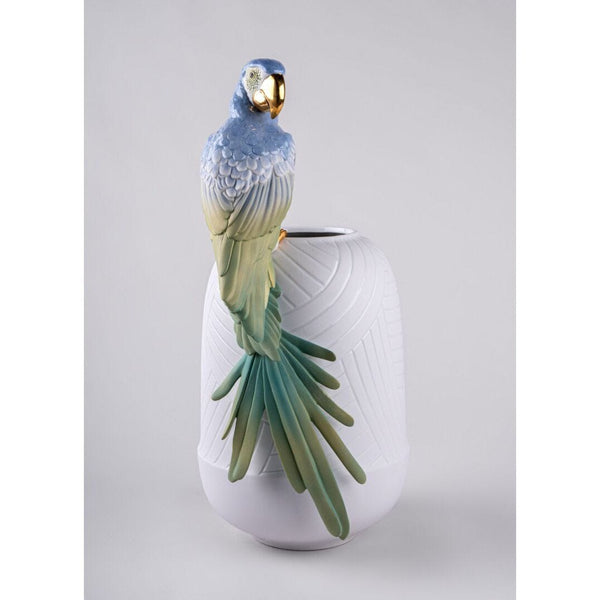 Load image into Gallery viewer, Lladro Macaw Bird Vase