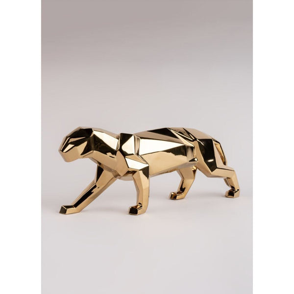 Load image into Gallery viewer, Lladro Panther (Golden)