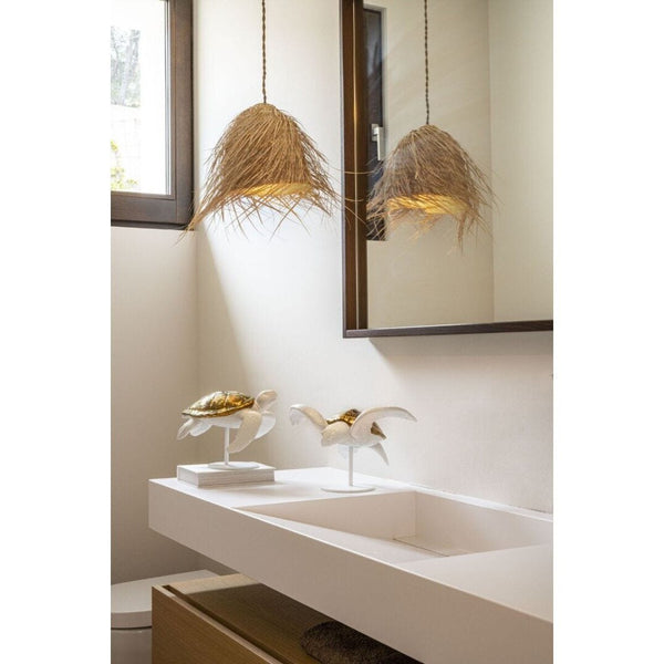 Load image into Gallery viewer, Lladro Sea Turtle II (white - copper) Sculpture