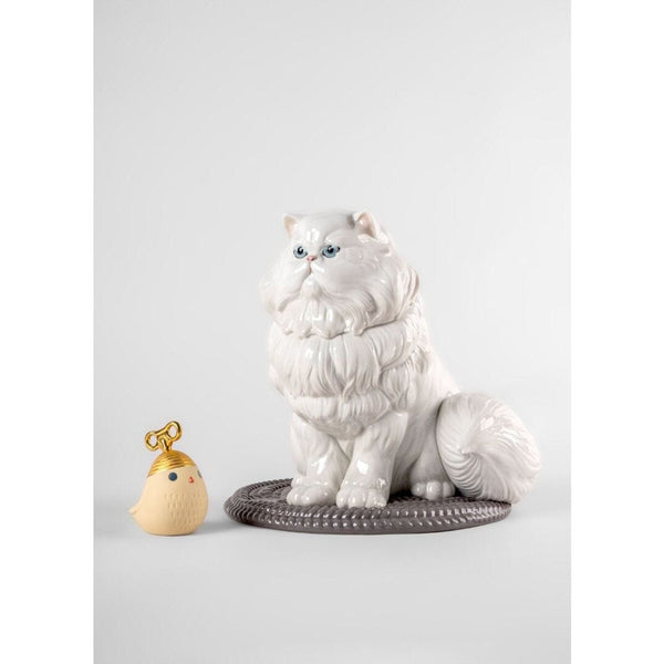 Load image into Gallery viewer, Lladro Persian Cat Sculpture
