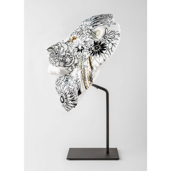 Load image into Gallery viewer, Lladro Lion Mask / Wild Nature Sculpture