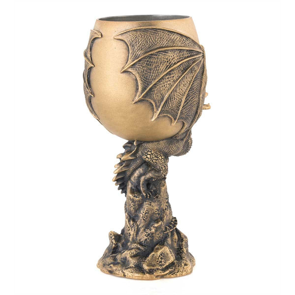 Load image into Gallery viewer, Royal Selangor Limited Edition Gilt Drogon Goblet