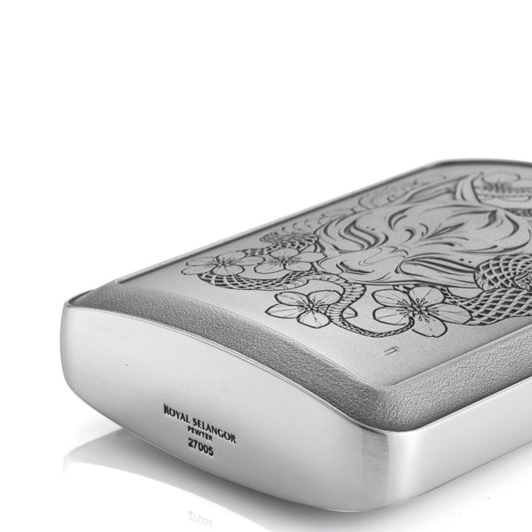 Load image into Gallery viewer, Royal Selangor Limited Edition Fin T Kitsune Hip Flask