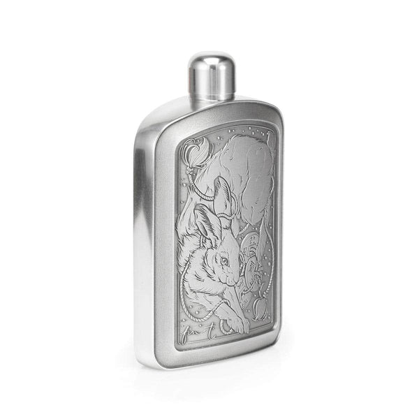 Load image into Gallery viewer, Royal Selangor Limited Edition Fin T Hare Hip Flask