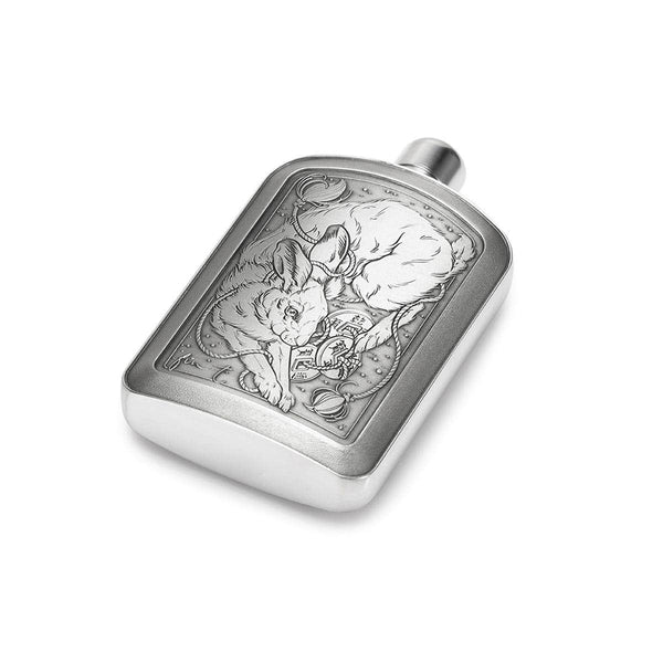 Load image into Gallery viewer, Royal Selangor Limited Edition Fin T Hare Hip Flask