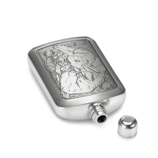 Load image into Gallery viewer, Royal Selangor Limited Edition Fin T Hare Hip Flask