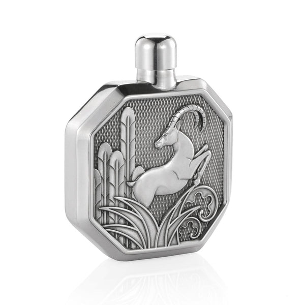Load image into Gallery viewer, Royal Selangor Gazelle Hip Flask SM