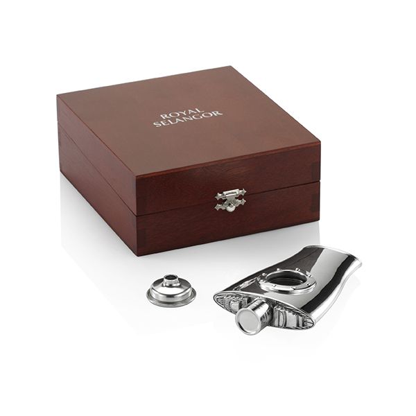 Load image into Gallery viewer, Royal Selangor Gift-boxed Shipflask