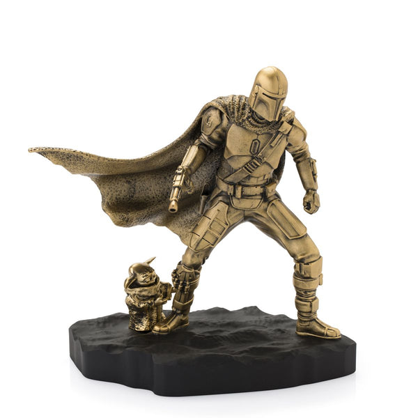 Load image into Gallery viewer, Royal Selangor Limited Edition Gilt Mandalorian Figurine