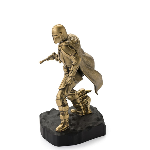 Load image into Gallery viewer, Royal Selangor Limited Edition Gilt Mandalorian Figurine