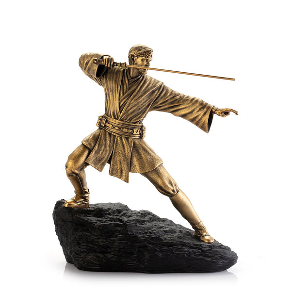Load image into Gallery viewer, Royal Selangor Limited Edition Gilt Obi-Wan Figurine
