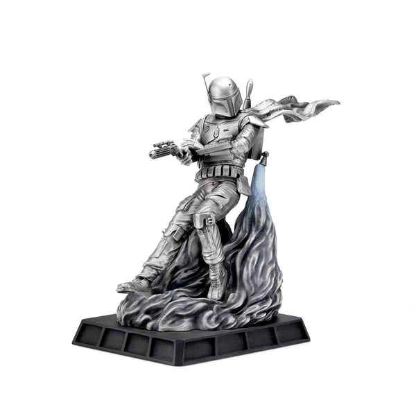 Load image into Gallery viewer, Royal Selangor Limited Edition Boba Fett Battle Ready Figurine