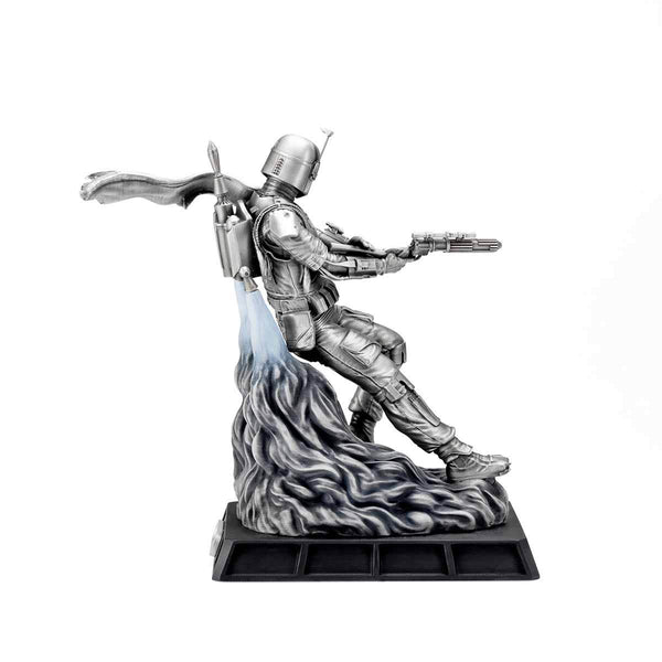 Load image into Gallery viewer, Royal Selangor Limited Edition Boba Fett Battle Ready Figurine
