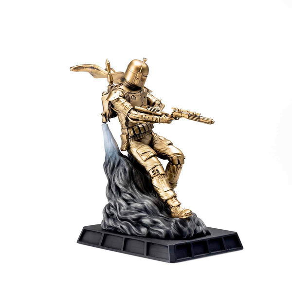 Load image into Gallery viewer, Royal Selangor Limited Edition Gilt Boba Fett Battle Ready Figurine