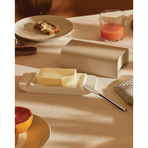 Load image into Gallery viewer, Alessi Mattina - Butter Dish Grey