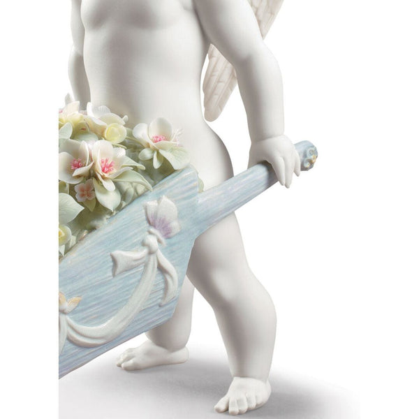 Load image into Gallery viewer, Lladro Celestial Flowers Angel Figurine