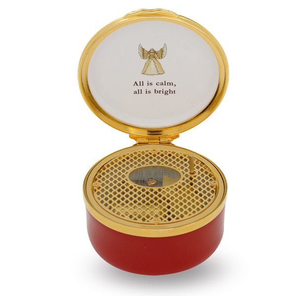 Load image into Gallery viewer, Halcyon Days "Silent Night - Christmas Tree" Musical Box