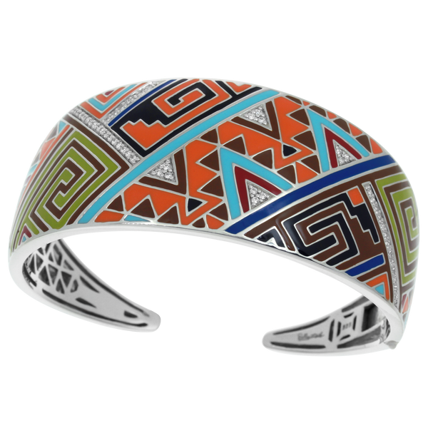 Load image into Gallery viewer, Belle Etoile Sedona Bangle - Orange