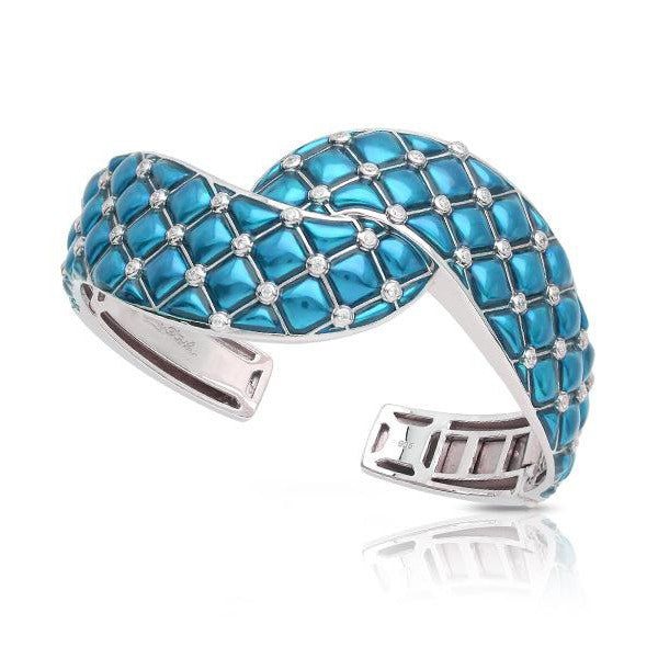 Load image into Gallery viewer, Belle Etoile Grand Palais Bangle - Sea Blue