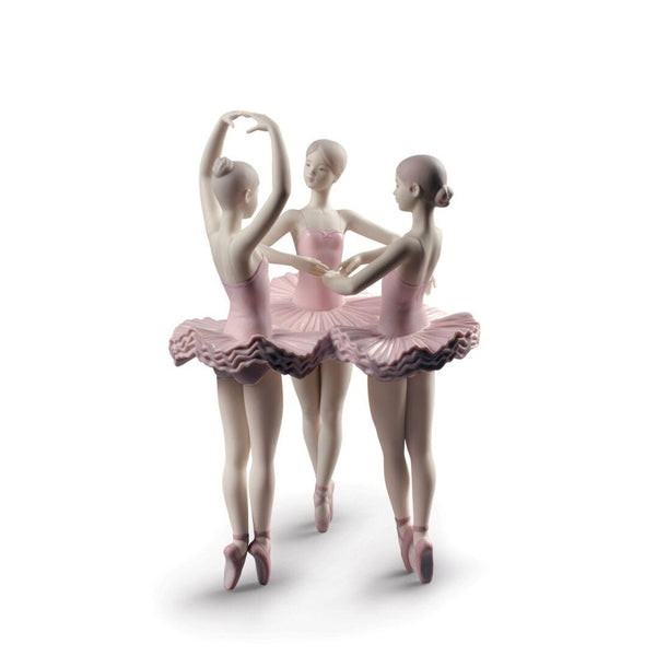 Load image into Gallery viewer, Lladro Our Ballet Pose Dancers Figurine
