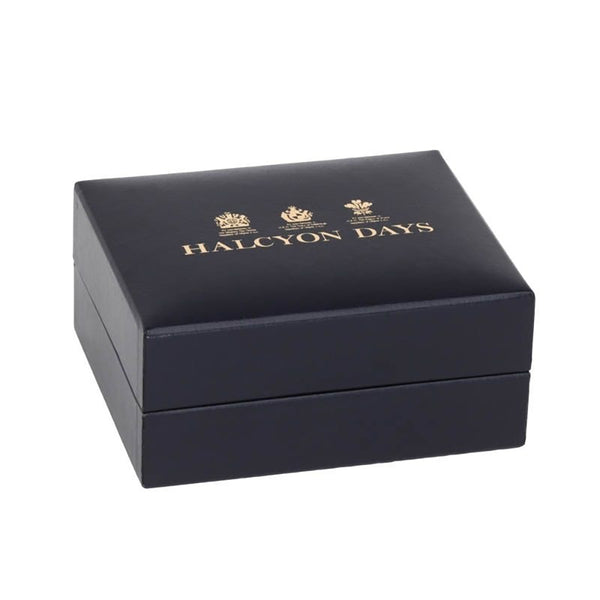 Load image into Gallery viewer, Halcyon Days "Churchill Portrait by Chandor" Enamel Box