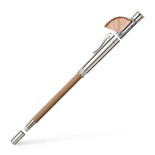 Load image into Gallery viewer, Graf von Faber-Castell Perfect Pencil, Platinium-Plated, Brown