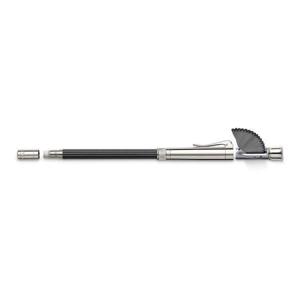 Load image into Gallery viewer, Graf von Faber-Castell Perfect Pencil, Platinium-Plated, Black