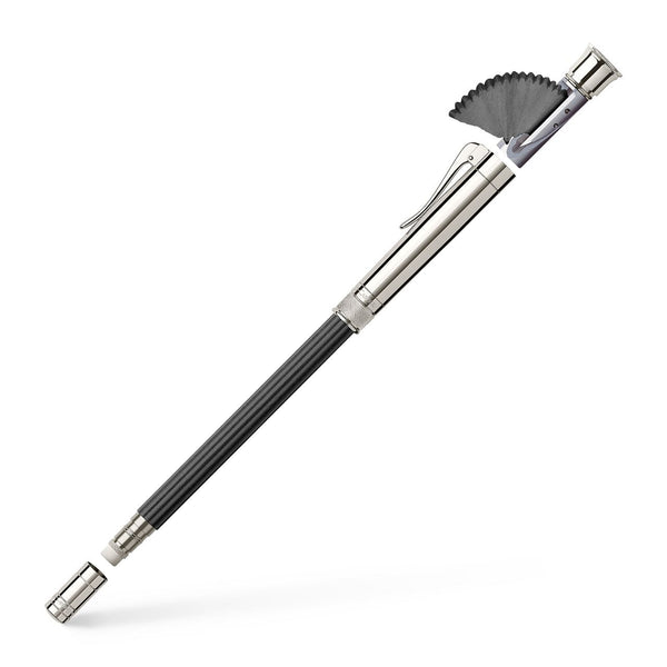 Load image into Gallery viewer, Graf von Faber-Castell Perfect Pencil, Platinium-Plated, Black