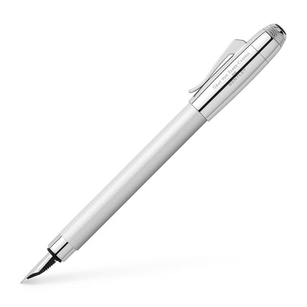 Load image into Gallery viewer, Graf von Faber-Castell Fountain Pen Bentley White Satin