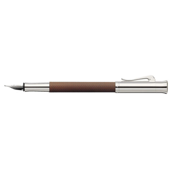 Load image into Gallery viewer, Graf von Faber-Castell Fountain Pen Guilloche Cognac Medium