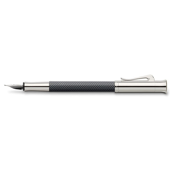 Load image into Gallery viewer, Graf von Faber-Castell Fountain Pen Guilloche Ciselé Anthracite