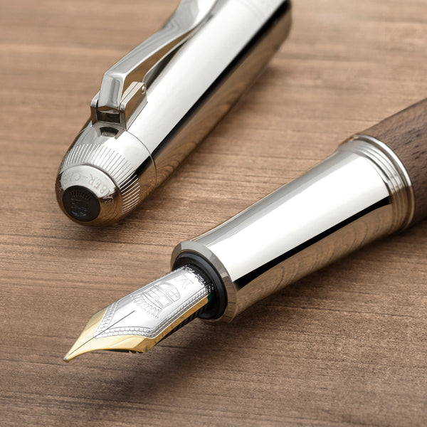 Load image into Gallery viewer, Graf von Faber-Castell Magnum Fountain Pen, Walnut