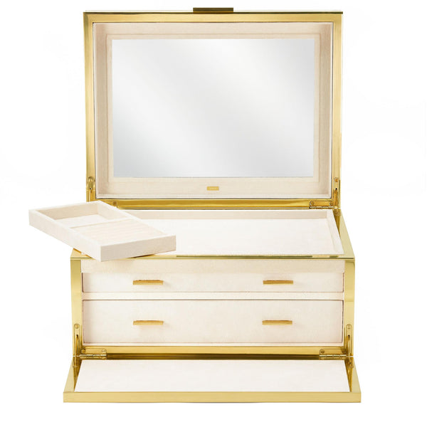 Load image into Gallery viewer, AERIN Classic Shagreen Luxe Jewelry Box