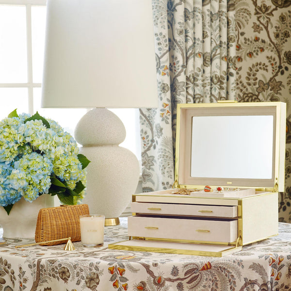 Load image into Gallery viewer, AERIN Classic Shagreen Luxe Jewelry Box