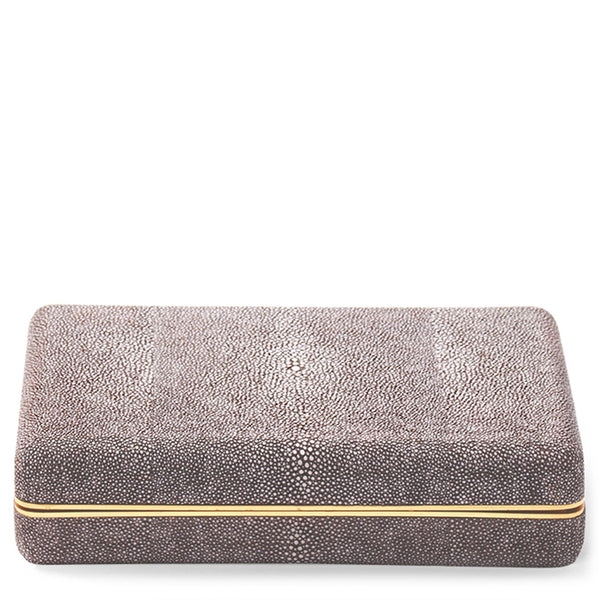 Load image into Gallery viewer, AERIN Shagreen Card Case - Chocolate