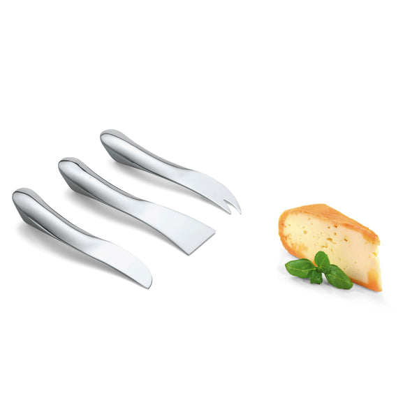 Load image into Gallery viewer, Philippi Wave Cheese Knife, 3 Pcs Set